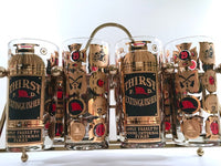 Load image into Gallery viewer, Georges Briard Signed Mid-Century Thirst Extinguisher Bar Set (Set of 8 with Carrier)
