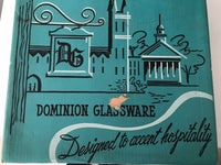 Load image into Gallery viewer, Dominion Glass Company Mid-Century Risqué Glasses (Set of 8 with Original Box)
