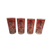 Load image into Gallery viewer, Georges Briard Signed Imperial Brocade Glasses (Set of 4)
