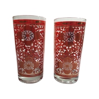 Load image into Gallery viewer, Georges Briard Signed Imperial Brocade Glasses (Set of 2)
