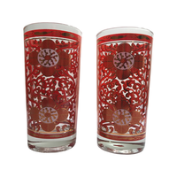 Load image into Gallery viewer, Georges Briard Signed Imperial Brocade Glasses (Set of 2)
