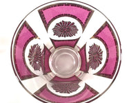 Load image into Gallery viewer, Culver Signed Gold and Amethyst  Double Old Fashion Glasses (Set of 4)
