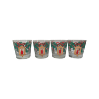 Load image into Gallery viewer, Holiday Mid-Century Lantern Glasses (Set of 8)
