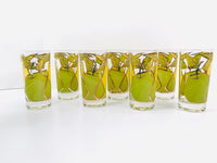 Load image into Gallery viewer, Fred Press Signed Mid-Century Forbidden Fruit Glasses (Set of 7)
