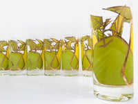 Load image into Gallery viewer, Fred Press Signed Mid-Century Forbidden Fruit Glasses (Set of 7)
