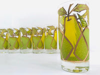 Load image into Gallery viewer, Fred Press Signed Mid-Century Forbidden Fruit Glasses (Set of 7)
