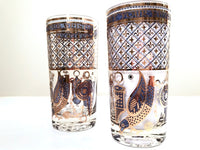Load image into Gallery viewer, Georges Briard Signed Mid-Century Wet Your Whistle Highball Glasses (Set of 2)
