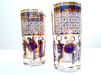 Load image into Gallery viewer, Georges Briard Signed Mid-Century Wet Your Whistle Highball Glasses (Set of 2)
