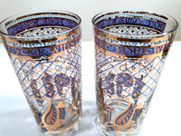 Load image into Gallery viewer, Georges Briard Signed Mid-Century Wet Your Whistle Highball Glasses (Set of 4)
