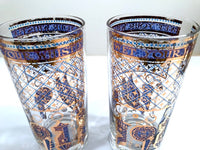 Load image into Gallery viewer, Georges Briard Signed Mid-Century Wet Your Whistle Highball Glasses (Set of 4)

