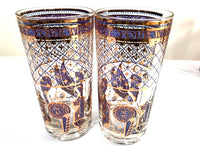 Load image into Gallery viewer, Georges Briard Signed Mid-Century Wet Your Whistle Highball Glasses (Set of 4)
