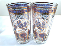 Load image into Gallery viewer, Georges Briard Signed Mid-Century Wet Your Whistle Highball Glasses (Set of 4)
