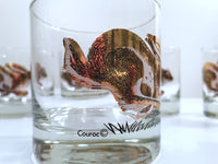Load image into Gallery viewer, Couroc Signed Mid-Century Golden Rabbit Glasses (Set of 5)
