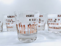 Load image into Gallery viewer, Gay Fad Vintage On The Rocks Glasses (Set of 6)
