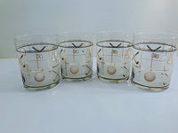 Load image into Gallery viewer, Culver Signed Mid-Century Golf Double Old Fashion Glasses (Set of 4)
