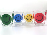 Load image into Gallery viewer, Hazel Atlas Retro Smiley Face Glasses (Set of 4)
