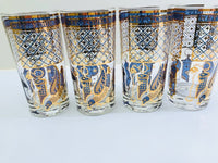 Load image into Gallery viewer, Georges Briard Signed Mid-Century Wet Your Whistle Highball Glasses (Set of 4)
