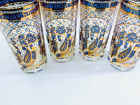 Load image into Gallery viewer, Georges Briard Signed Mid-Century Wet Your Whistle Highball Glasses (Set of 4)
