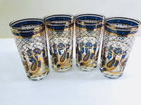 Load image into Gallery viewer, Georges Briard Signed Mid-Century Wet Your Whistle Highball Glasses (Set of 4)
