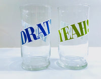 Load image into Gallery viewer, Brockway Vintage Retro Super Slang Glasses (Set of 8)
