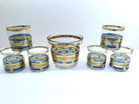 Load image into Gallery viewer, Culver Mid-Century Empress 7-Piece Cocktail Bar Set
