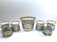 Load image into Gallery viewer, Culver Mid-Century Empress 7-Piece Cocktail Bar Set
