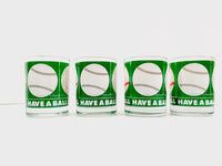 Load image into Gallery viewer, Georges Briard Signed Have a Ball Double Old Fashion Glasses (Set of 4)
