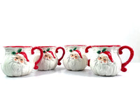 Load image into Gallery viewer, Vintage Josef Santa Mugs (Set of 4)
