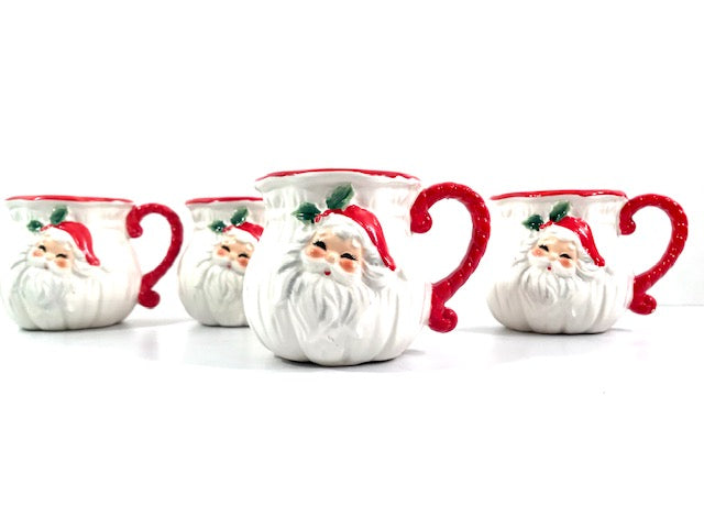 Santa Mug, Set of 4