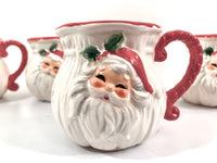 Load image into Gallery viewer, Vintage Josef Santa Mugs (Set of 4)
