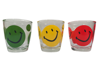 Load image into Gallery viewer, Hazel Atlas Retro Smiley Face Glasses (Set of 3)
