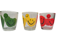 Load image into Gallery viewer, Hazel Atlas Retro Smiley Face Glasses (Set of 3)
