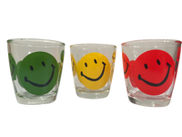 Load image into Gallery viewer, Hazel Atlas Retro Smiley Face Glasses (Set of 3)
