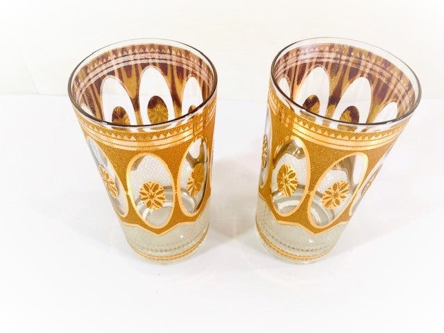 Culver Mid-Century Imperial Highball Glasses (Set of 2 )