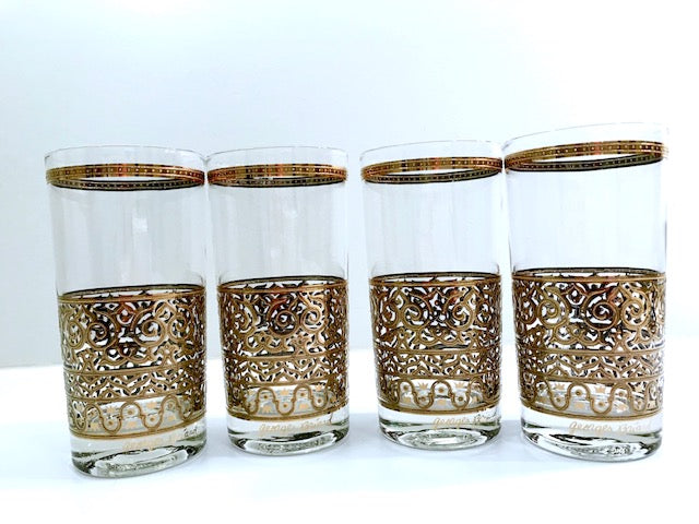 Georges Briard Vintage Highball Glasses - Set of 8