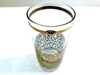 Load image into Gallery viewer, Georges Briard Signed Mid-Century Crown and Scroll Highball Glasses (Set of 4)
