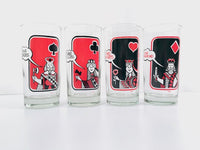 Load image into Gallery viewer, Galaxy Glassware It&#39;s in the Cards Retro 6-Piece Bar Set
