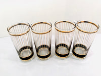 Load image into Gallery viewer, Culver Signed Mid-Century Devon 22-Karat Gold Tall Cooler Glasses (Set of 4)

