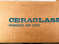 Load image into Gallery viewer, Cera Glass Signed Mid-Century Ring For A Drink Double Old Fashion Glasses and Bell Stirrers (Set of 6 )
