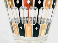 Load image into Gallery viewer, Culver Signed Mid-Century Gold-Black and White Ice Bucket with Carrier
