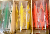 Load image into Gallery viewer, Bartlett Collins Atomic Diamond Starburst Glasses (Set of 8)
