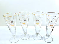 Load image into Gallery viewer, Libbey Mid-Century Adagio Pilsner Glasses (Set of 4)
