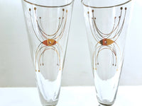 Load image into Gallery viewer, Libbey Mid-Century Adagio Pilsner Glasses (Set of 4)
