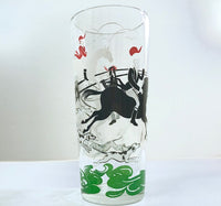 Load image into Gallery viewer, Hazel Atlas Mid-Century Equestrian Cocktail Shaker

