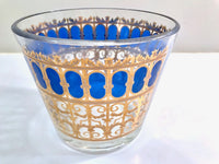 Load image into Gallery viewer, Culver Signed Mid-Century Azure Scroll Ice Bucket

