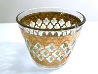 Load image into Gallery viewer, Culver Mid-Century Valencia Green &amp; 22-Karat Gold Ice Bucket
