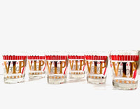 Load image into Gallery viewer, Vintage VIP Double Old Fashion Glasses (Set of 6)
