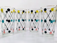 Load image into Gallery viewer, Hazel Atlas Atomic Modern 9-Piece Bar Set
