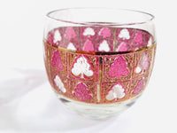 Load image into Gallery viewer, Culver - Signed Mid-Century 22 Karat Gold and Amethyst Roly Poly Glasses (Set of 2)
