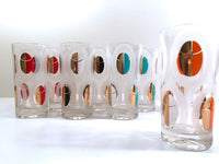 Load image into Gallery viewer, Fred Press Signed Mod Circle Glasses and Carrier (8 glasses)
